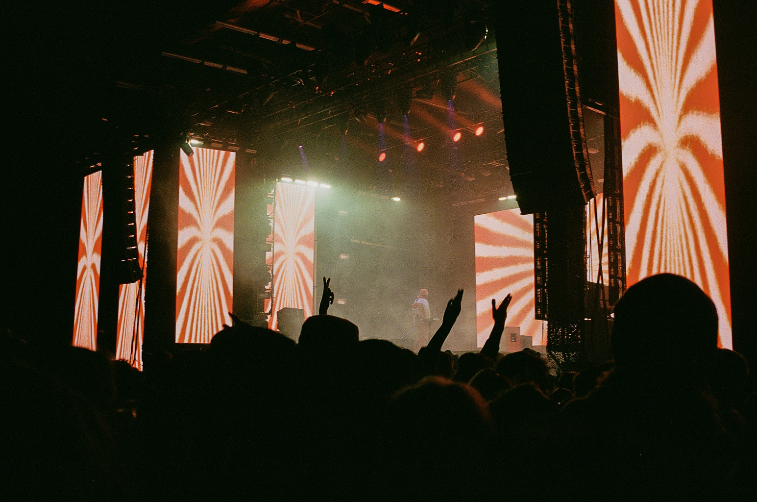 Chet Faker performing at the Ocean View stage on Day 1 of CRSSD Spring 2022.