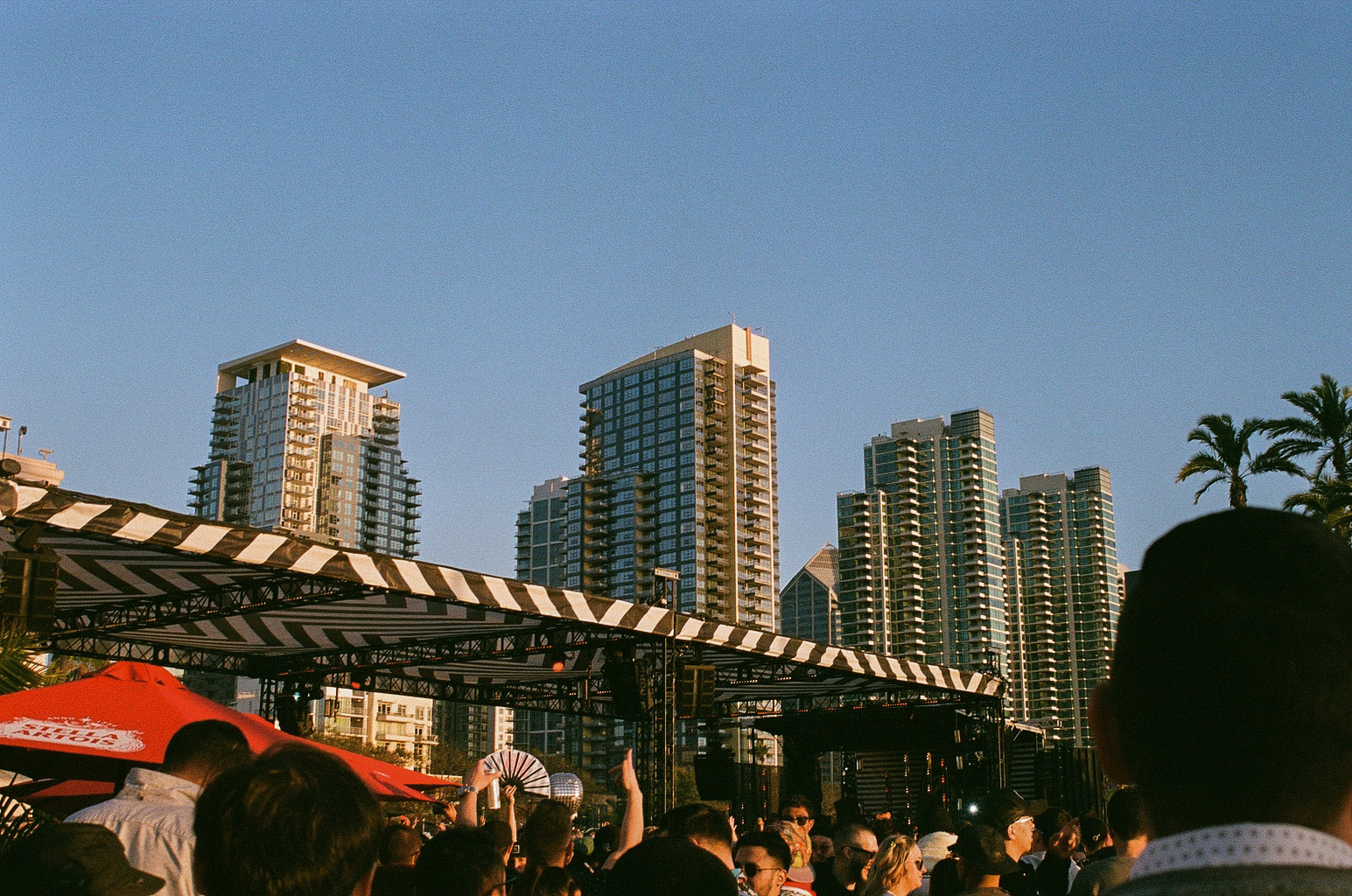 View of Downtown San Diego's skyline from CSSD Spring 2022.