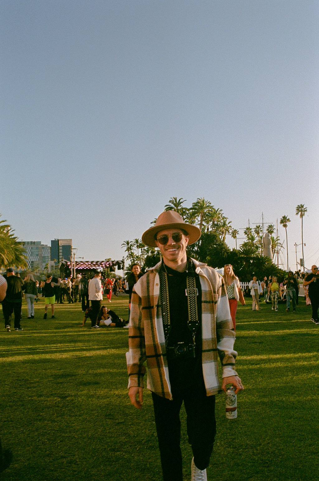 Friend poses for a picture at CRSSD Spring 2022.